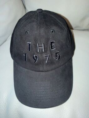 The 1975 Tour Merch Embroidered Baseball Hat.